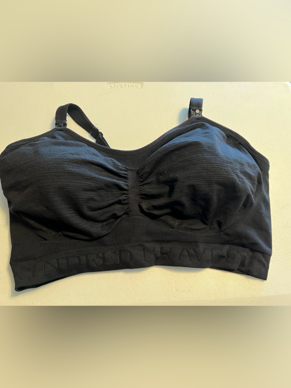 Kindred Bravely Black Wireless Maternity/Nursing Bralette